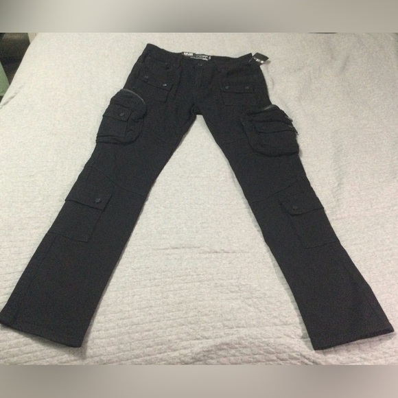 Decibel Other - Decibel Cargo Pocket Jeans Black Men’s Size 32x34